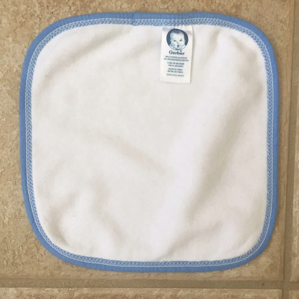 Gerber Baby Monkey Rhino Butterfly Hooded Towel and Washcloth